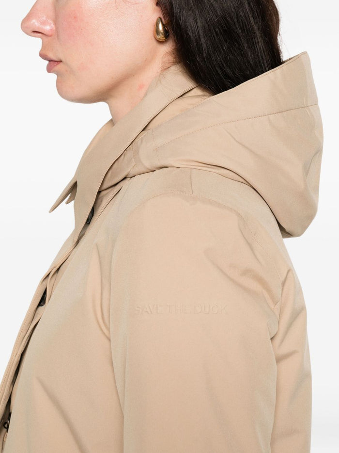 Save The Duck Giubbotto Beige Donna Embie 4