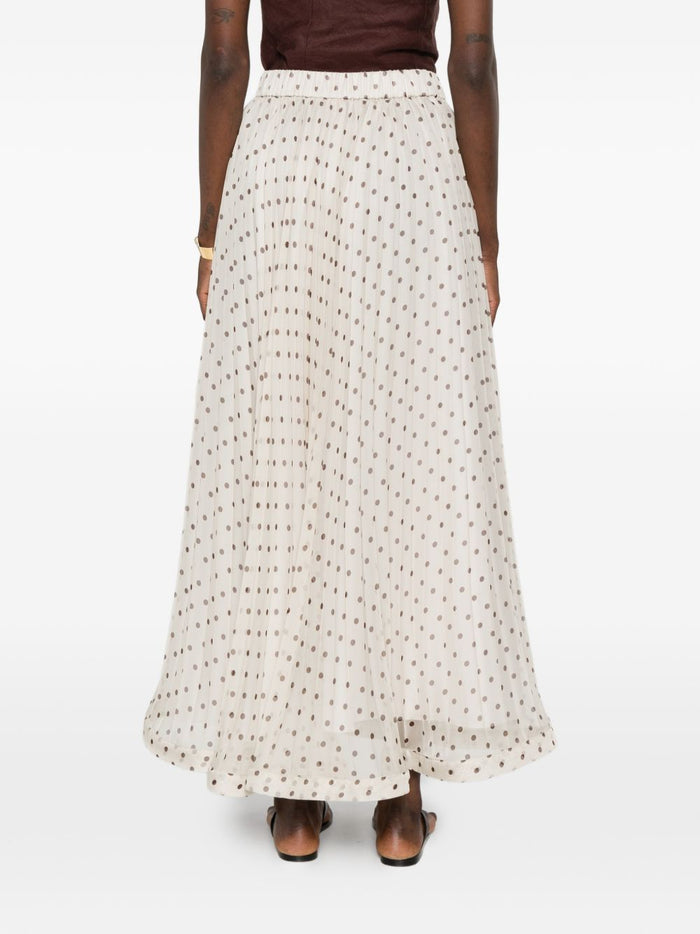 Parosh Pallina Women's Skirt Beige 3