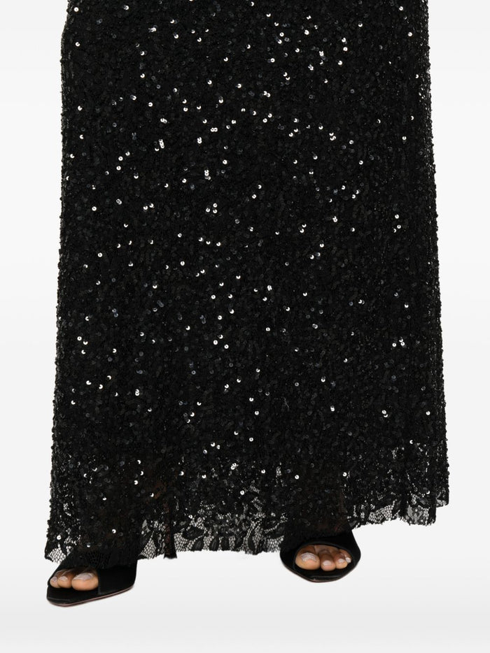 Parosh Abito Noodles Donna Nero 4
