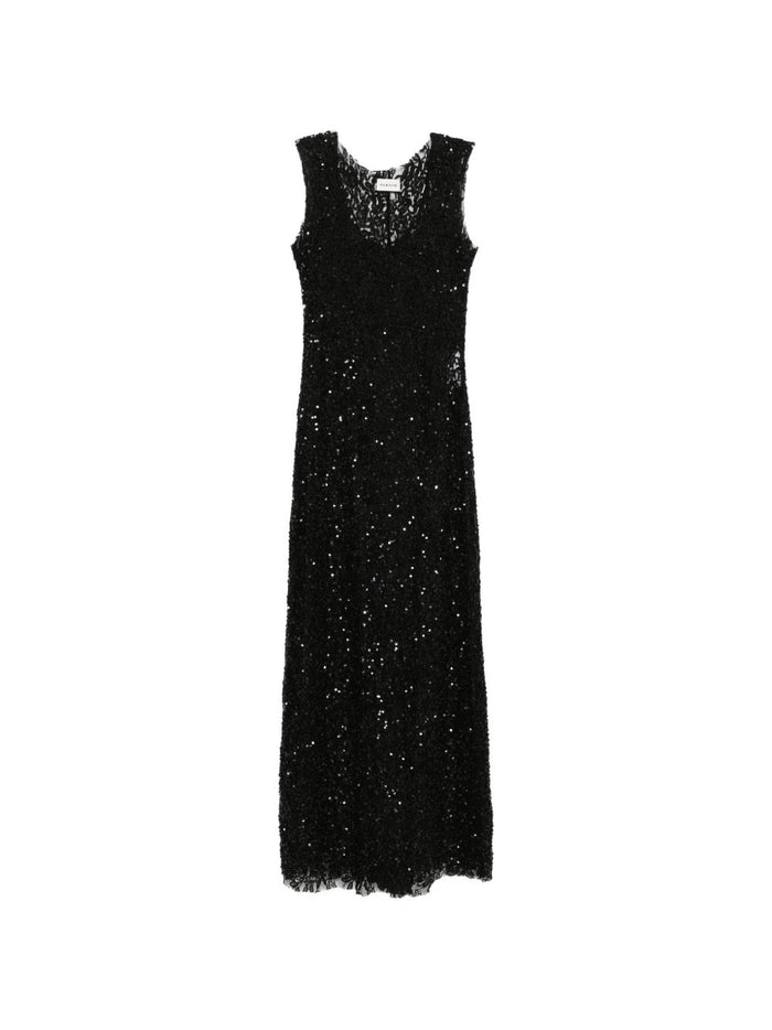 Parosh Abito Noodles Donna Nero 5