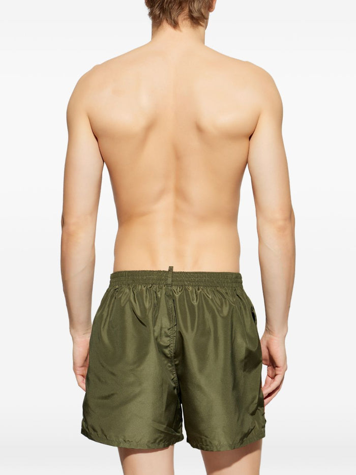 Dsquared2 Boxer Logo Multicolor Uomo Verde 3
