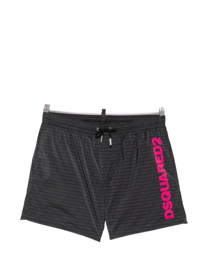 Dsquared2 Boxer Nero Uomo 1