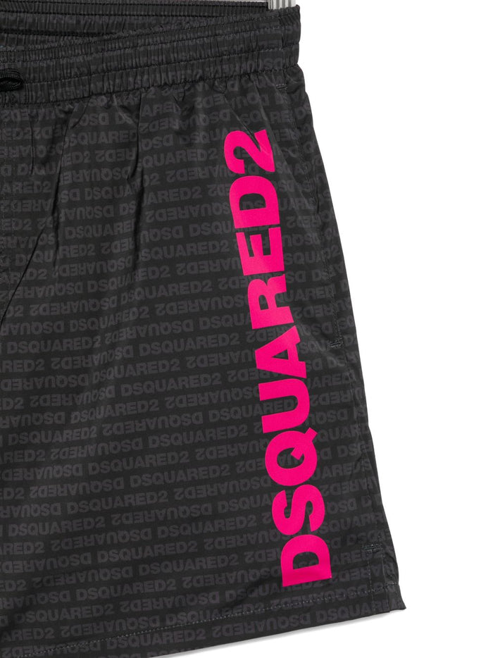 Dsquared2 Boxer Nero Uomo 2