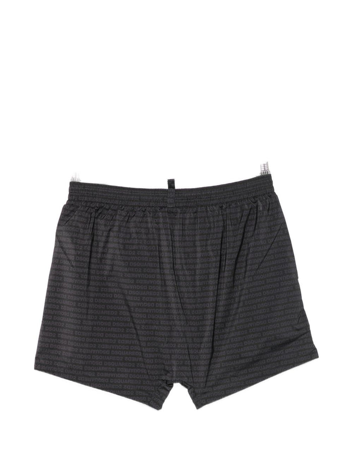 Dsquared2 Boxer Nero Uomo 3