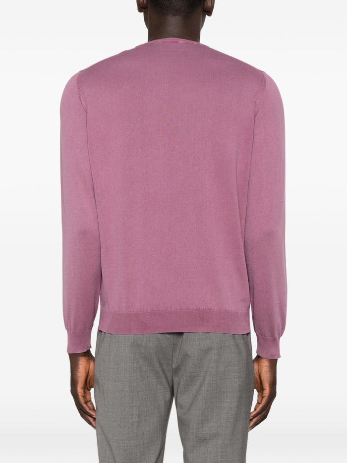 Dellaciana Maglia Girocollo Uomo Viola 2