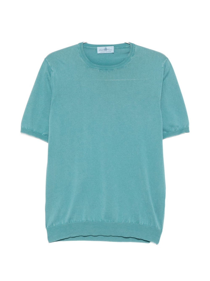 Dellaciana T-shirt Filo Uomo Blu Pavone 5