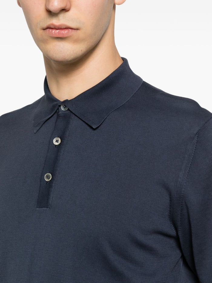 Dellaciana Men's Blue Polo Shirt 4