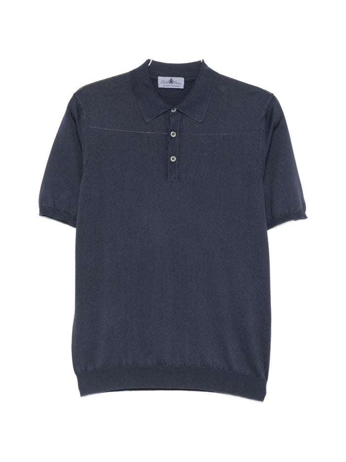 Dellaciana Men's Blue Polo Shirt 5