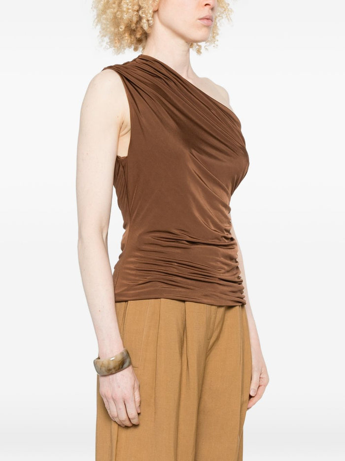 Marsem Top Monospalla Donna Marrone 1