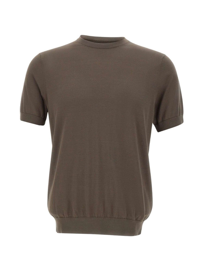 Diktat Maglia Marrone Uomo 1