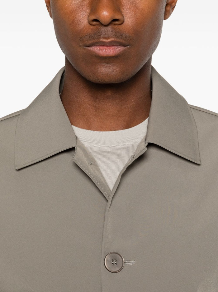 Diktat Trench Grigio Uomo 2