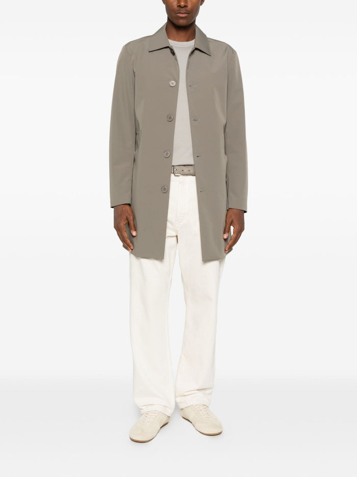 Diktat Trench Grigio Uomo 3