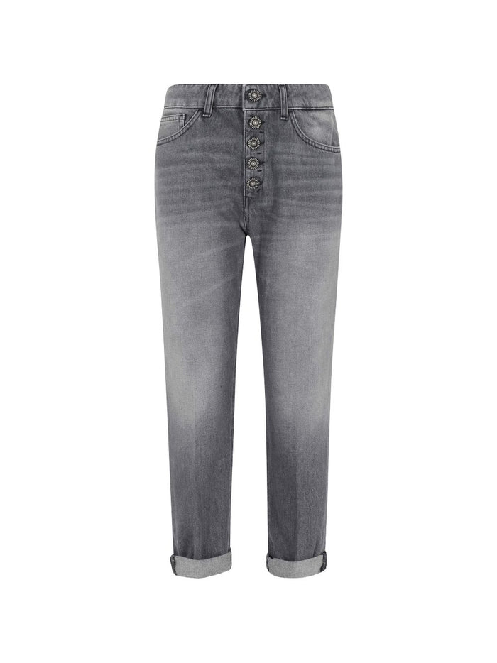 Dondup Jeans Grigio Donna Coco 1