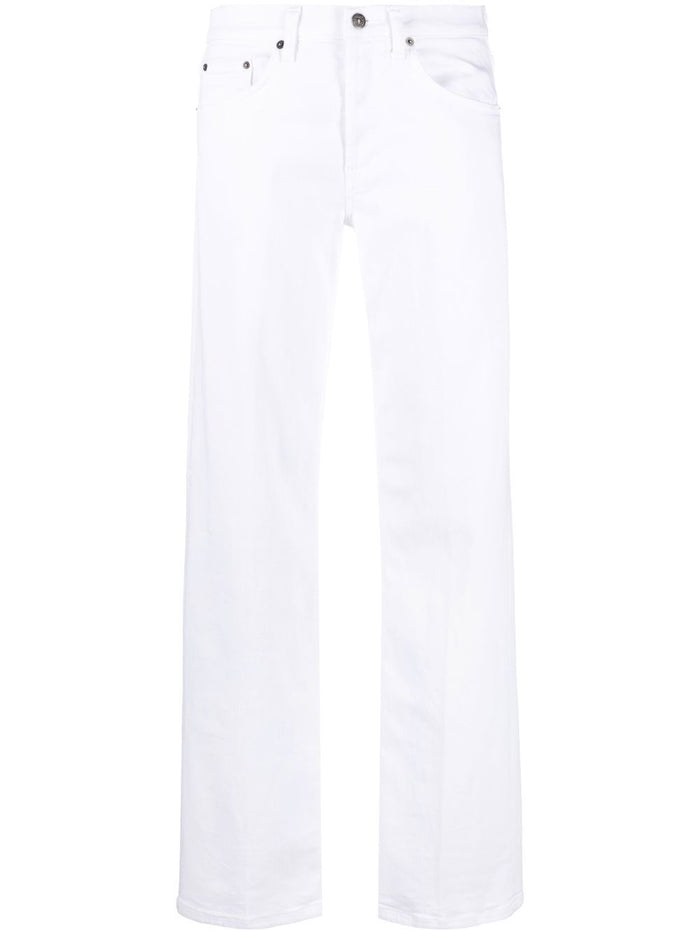 Dondup Pantalone Bianco Donna 4