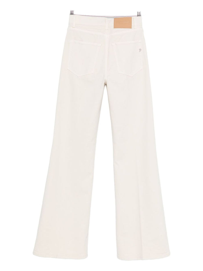 Dondup Amber Damen Weiße Hose 2