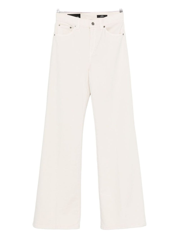 Dondup Amber Damen Weiße Hose 1