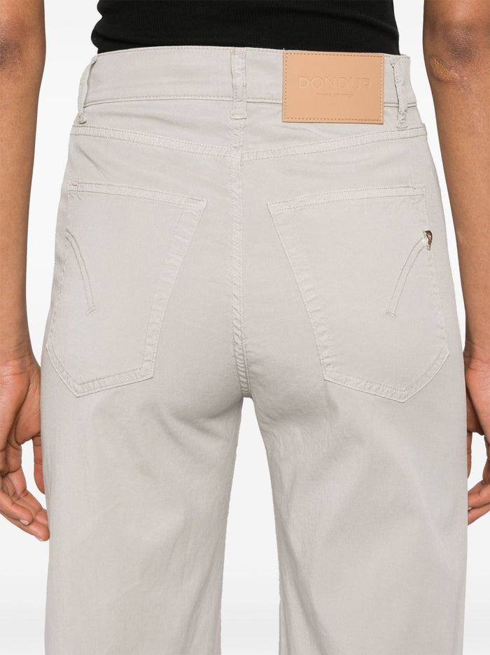 Dondup Amber Donna Jeans Beige 4