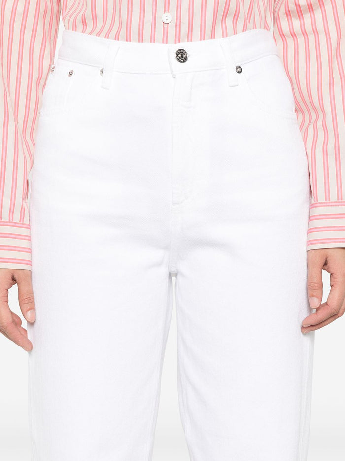 Dondup Bessie Special Donna Jeans Bianco 4