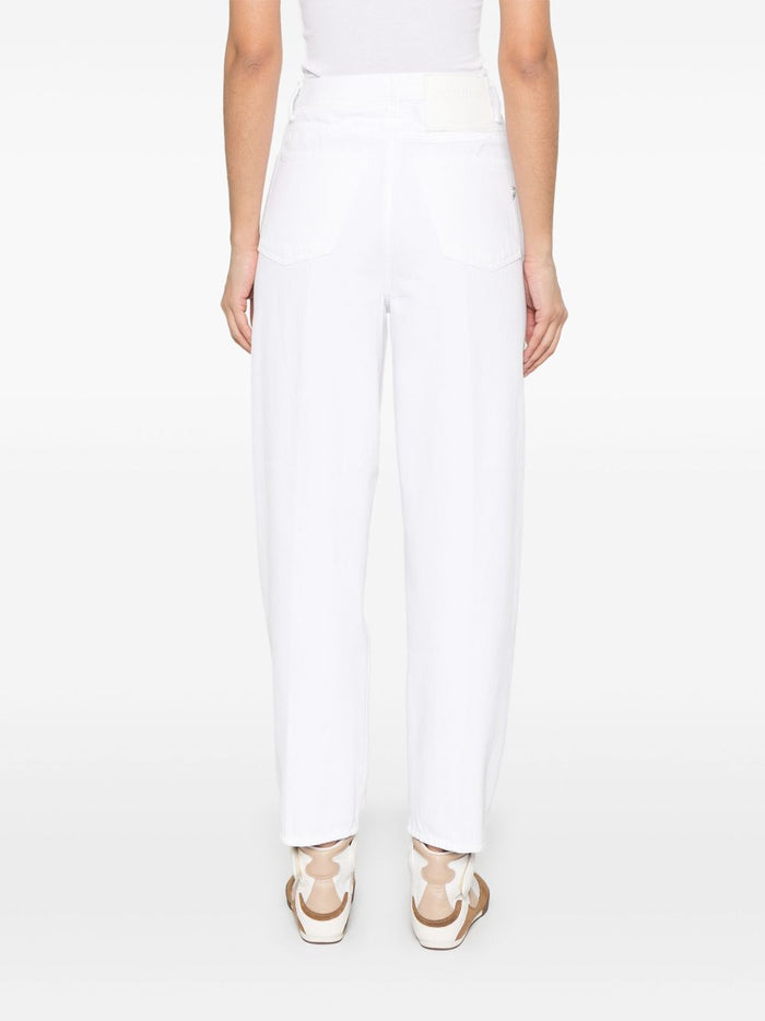 Dondup Pantalone Bianco Donna 3