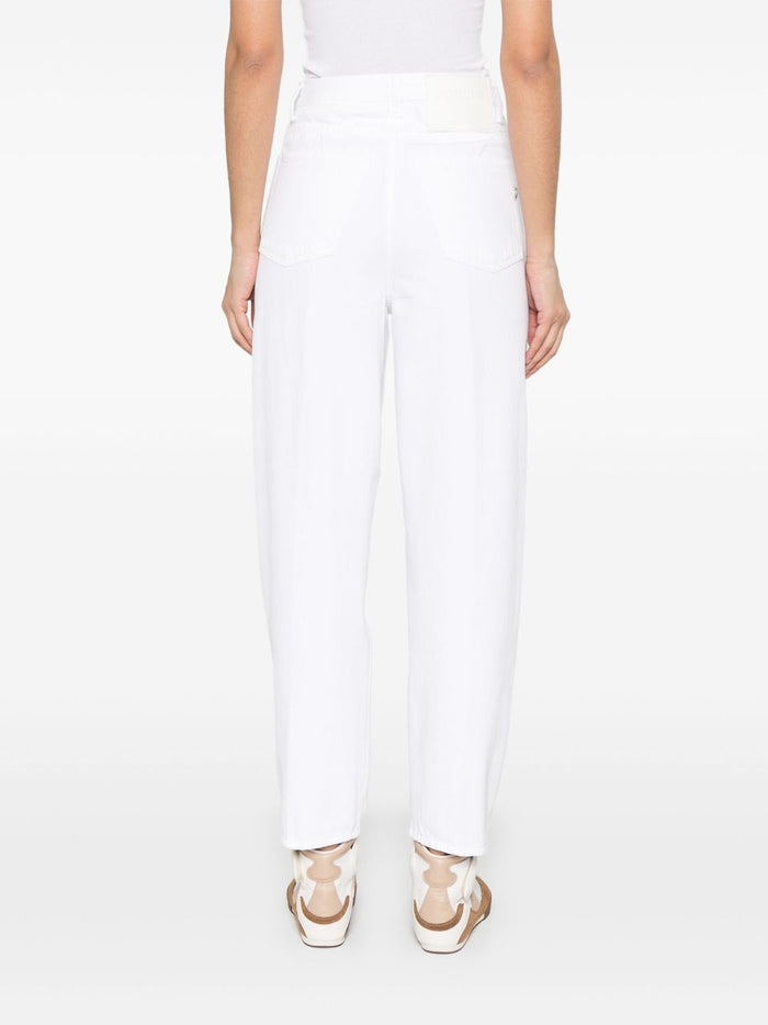Dondup Bessie Special Donna Jeans Bianco 3