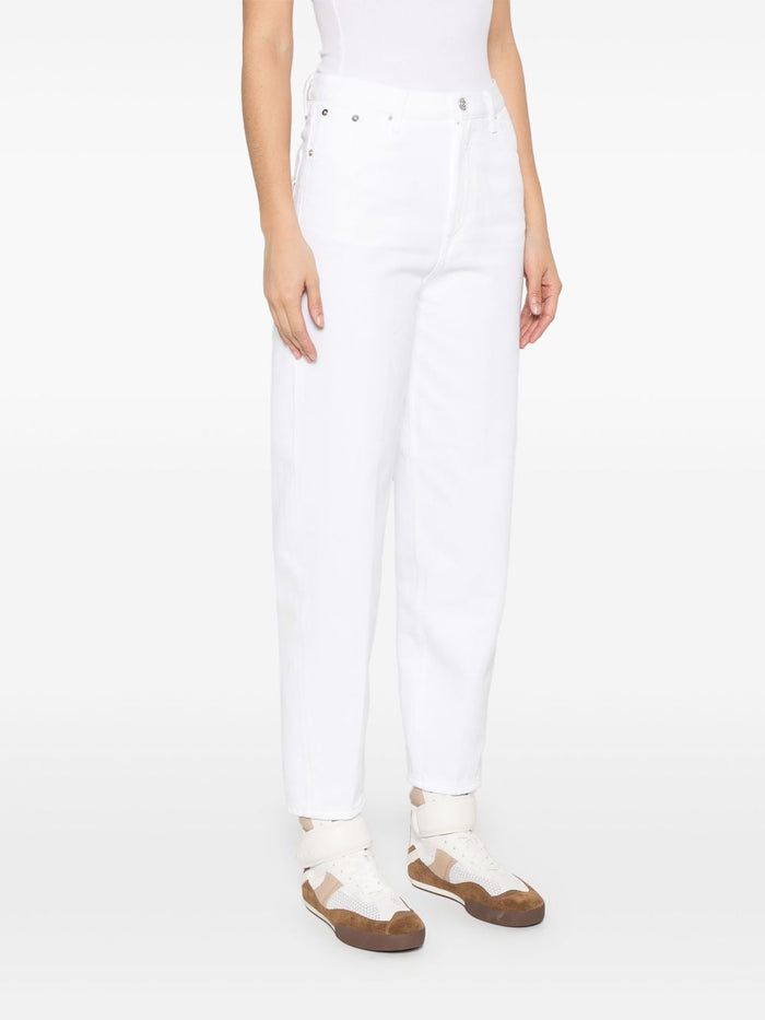 Dondup Pantalone Bianco Donna 4