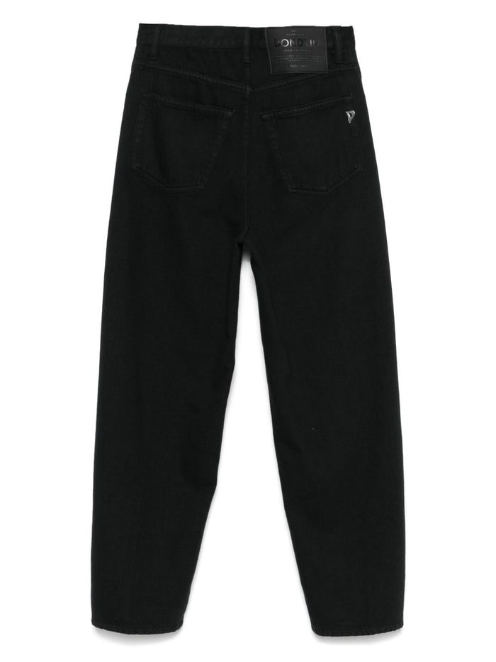 Dondup Pantalone Nero Donna 2