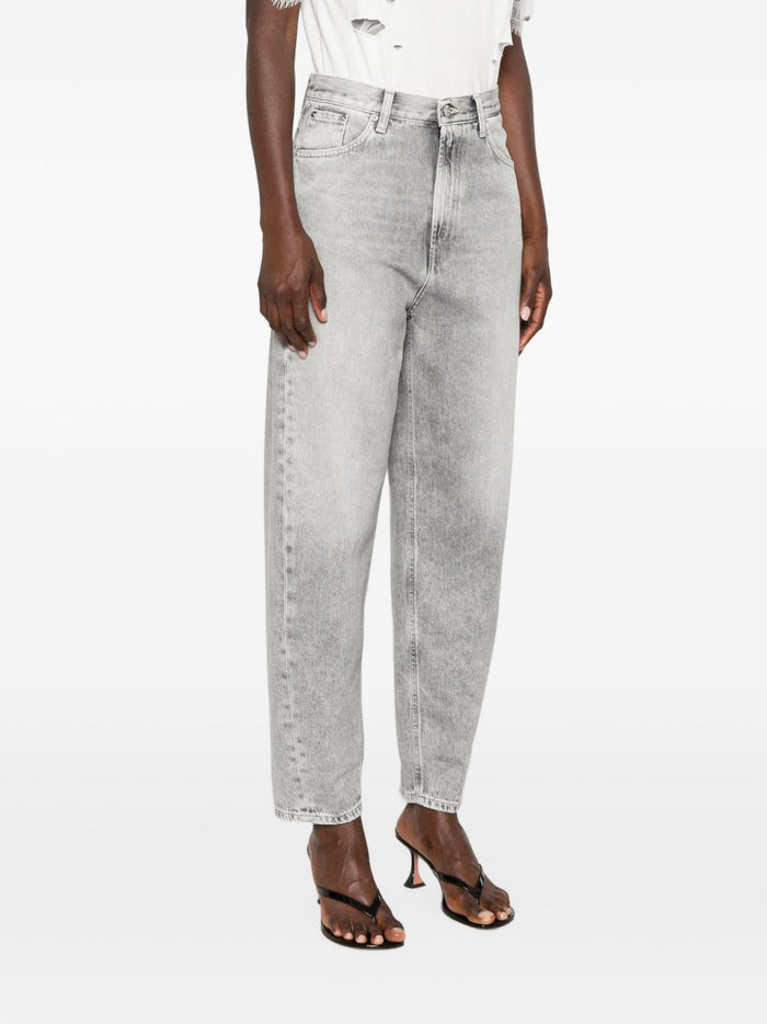 Dondup Jeans Grigio Donna 4