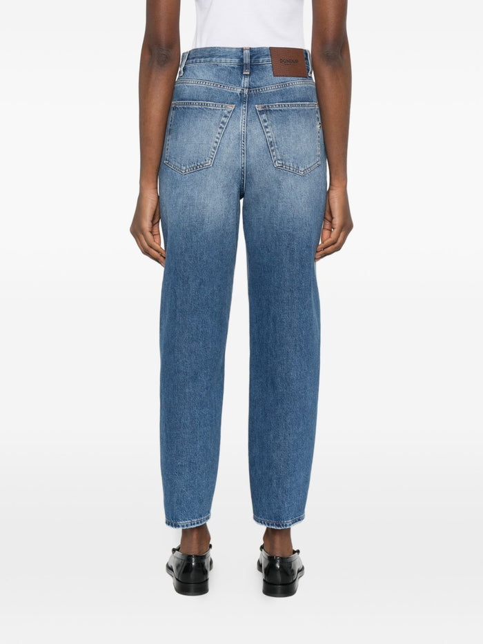 Dondup Jeans Blu Donna Bessie 3