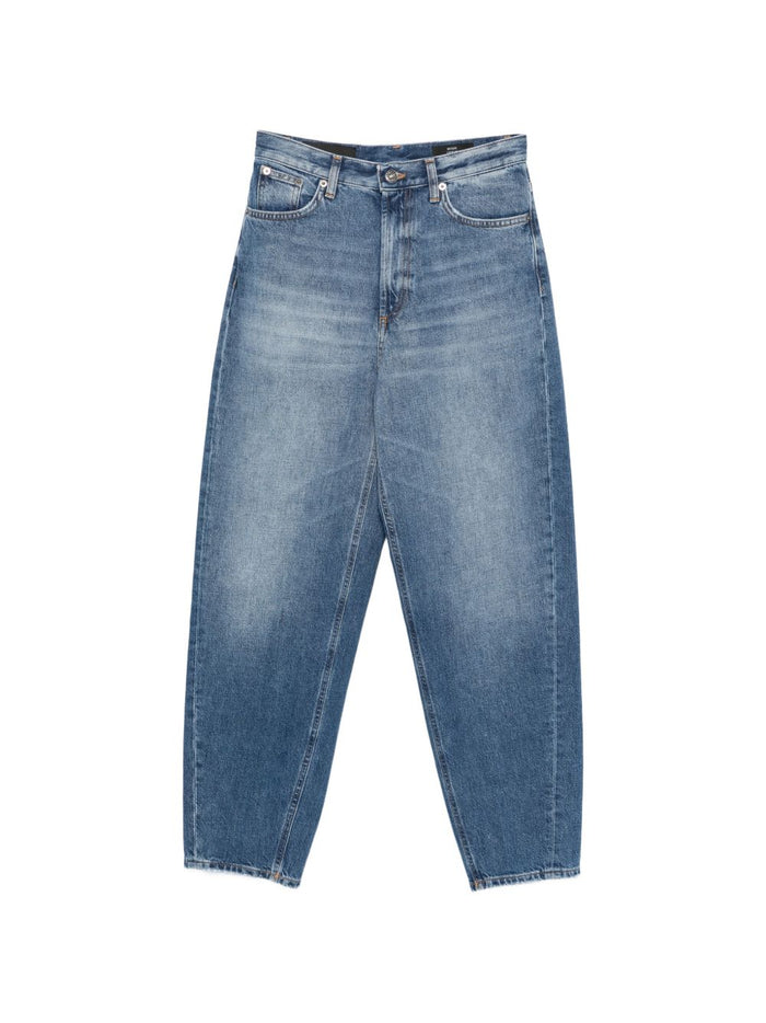 Dondup Jeans Blu Donna Bessie 5