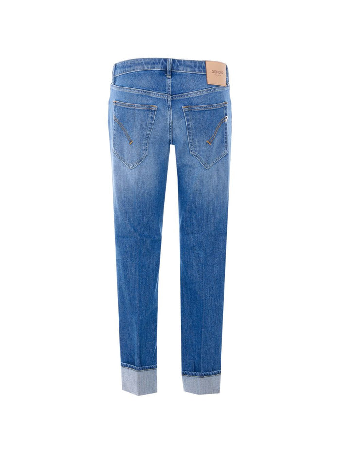 Dondup Jeans Blu Donna Skinny 2