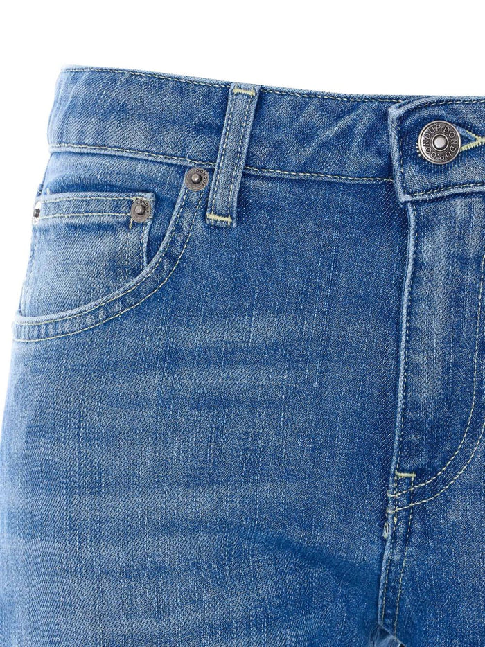 Dondup Jeans Blu Donna Skinny 4