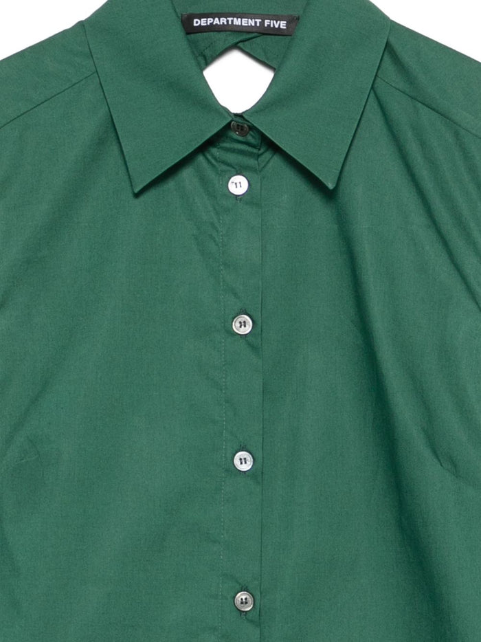Department Five Camicia Smanicata Donna Verde 3