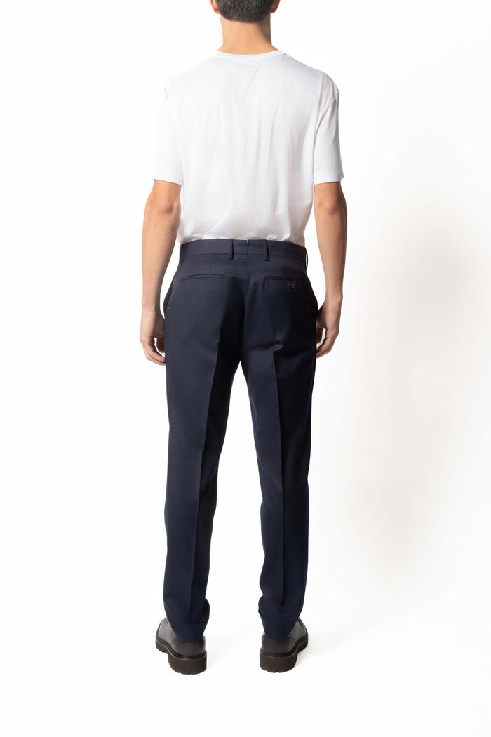 Berwich Pantalone Blu Uomo Retro 3