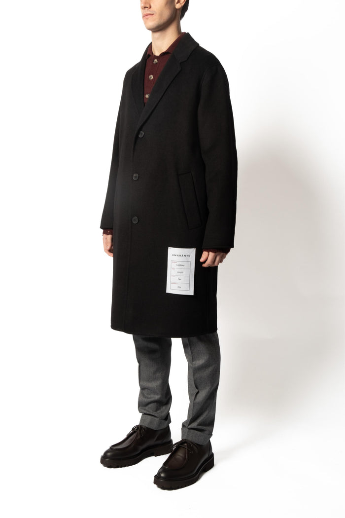 Amaranth Black Coat Men 2