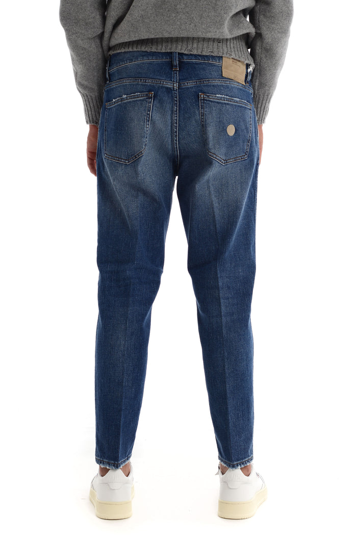 Don The Fuller Jeans Blu Uomo Stonewashed 4