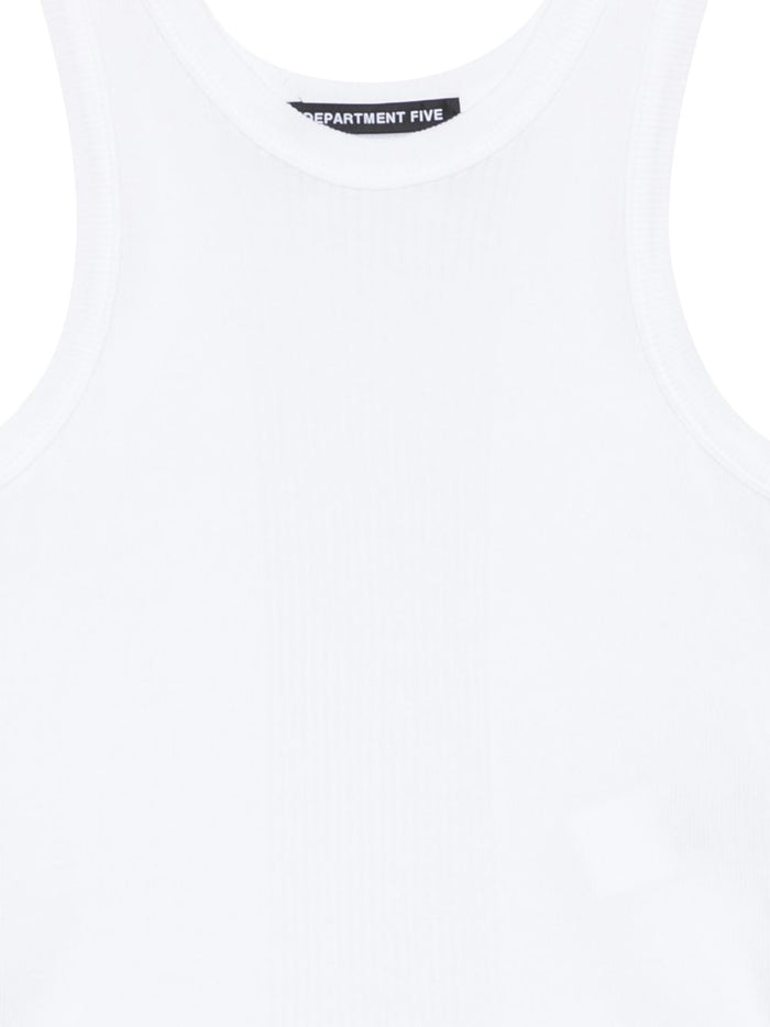 Department Five Canotta Costine Donna Bianco 3