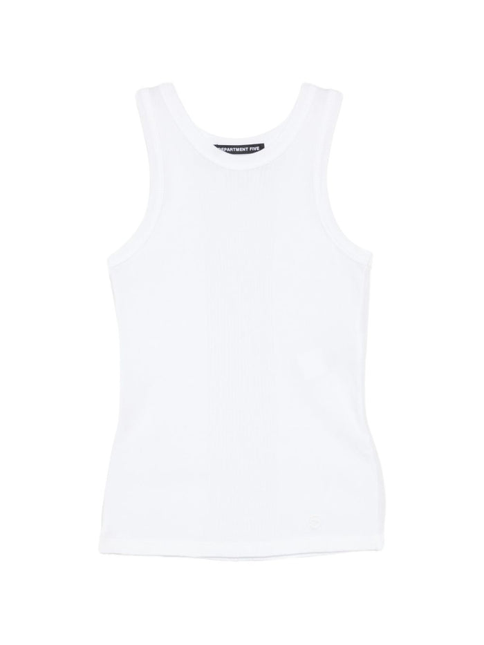 Department Five Canotta Costine Donna Bianco 1