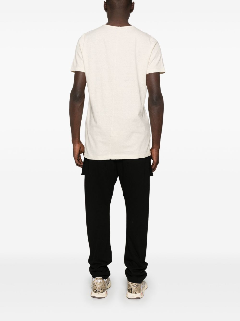 RICK OWENS Men T-shirt Beige RU01E5233UC 21 Beige Rick Owens