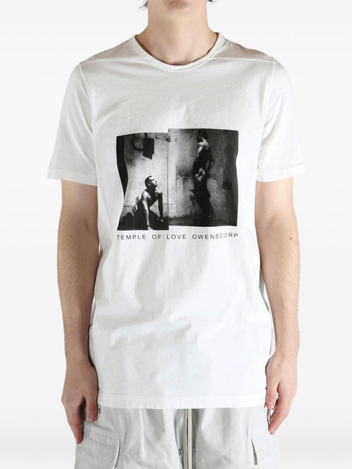 Rick Owens Drkshdw Men's White T-Shirt 3