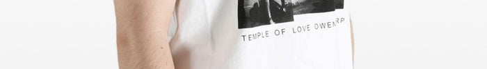 Rick Owens Drkshdw T-Shirt Stampata Uomo Bianco - Dipierro