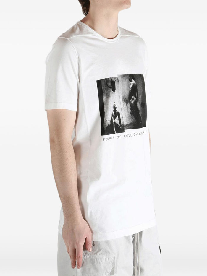 Rick Owens Drkshdw Men's White T-Shirt 1