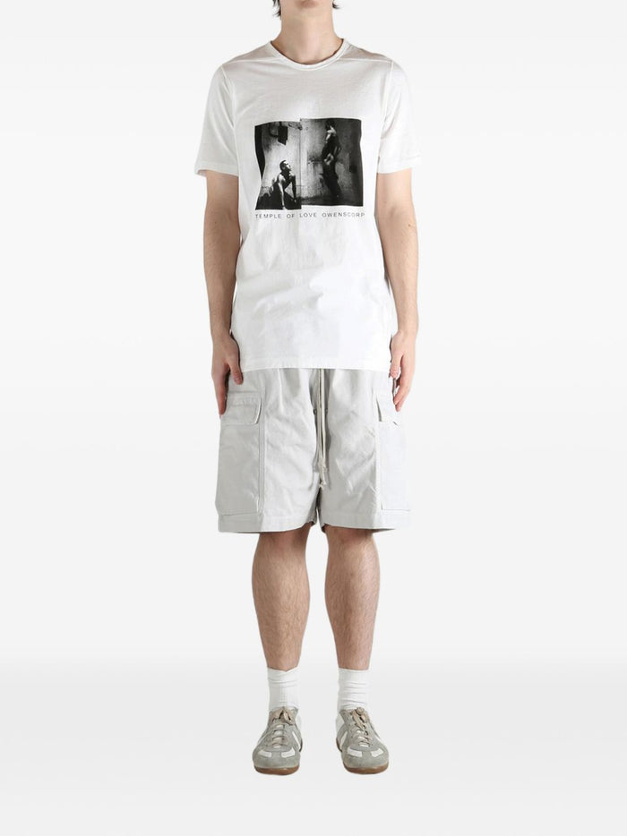 Rick Owens Drkshdw Men's White T-Shirt 2