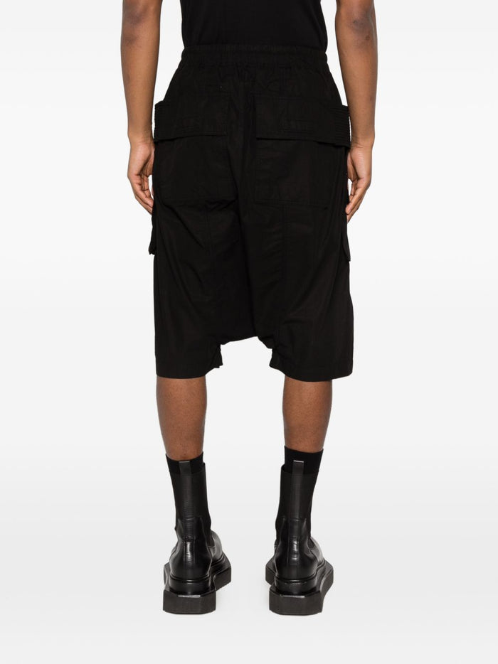 Rick Owens Drkshdw Short Creatch Uomo Nero 3