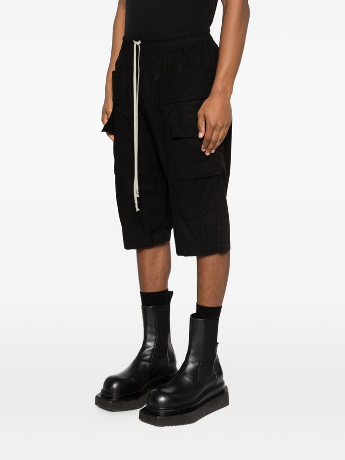 Rick Owens Drkshdw Short Creatch Uomo Nero 1