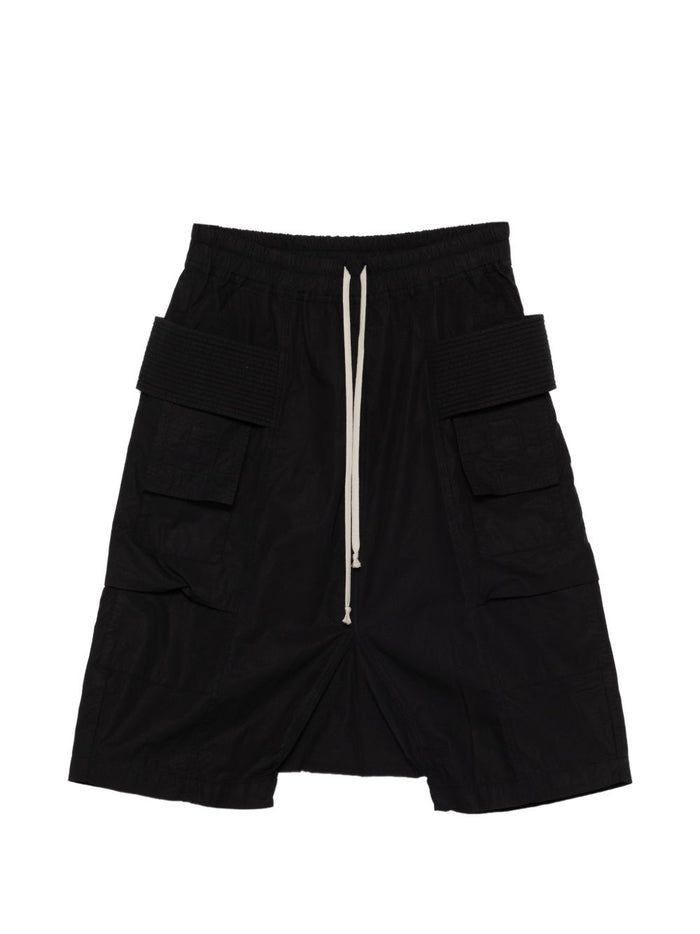 Rick Owens Drkshdw Short Creatch Uomo Nero 5