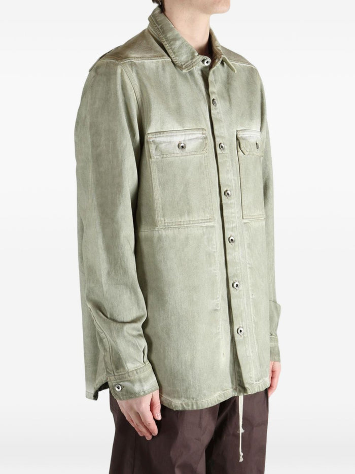 Rick Owens Drkshdw Giacca Marrone Uomo 2