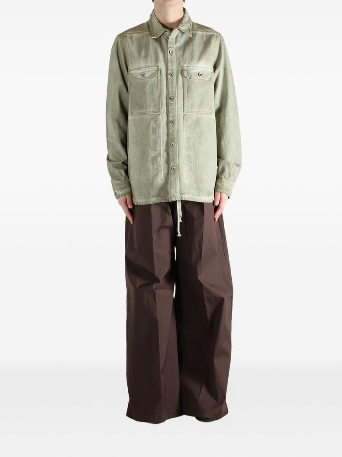 Rick Owens Drkshdw Giacca Marrone Uomo 3