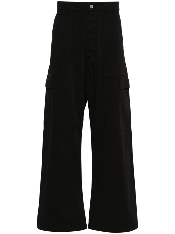 Rickowensdrkshdw Pantalone Nero Uomo 1