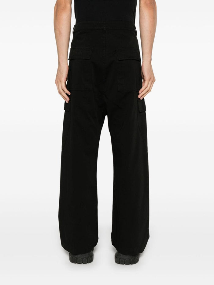 Rickowensdrkshdw Pantalone Nero Uomo 4