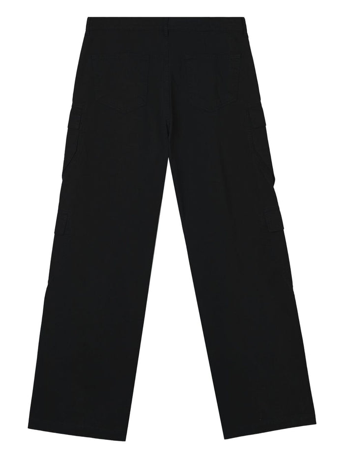 Rick Owens Drkshdw Jeans Nero Uomo Taglio Comodo 2